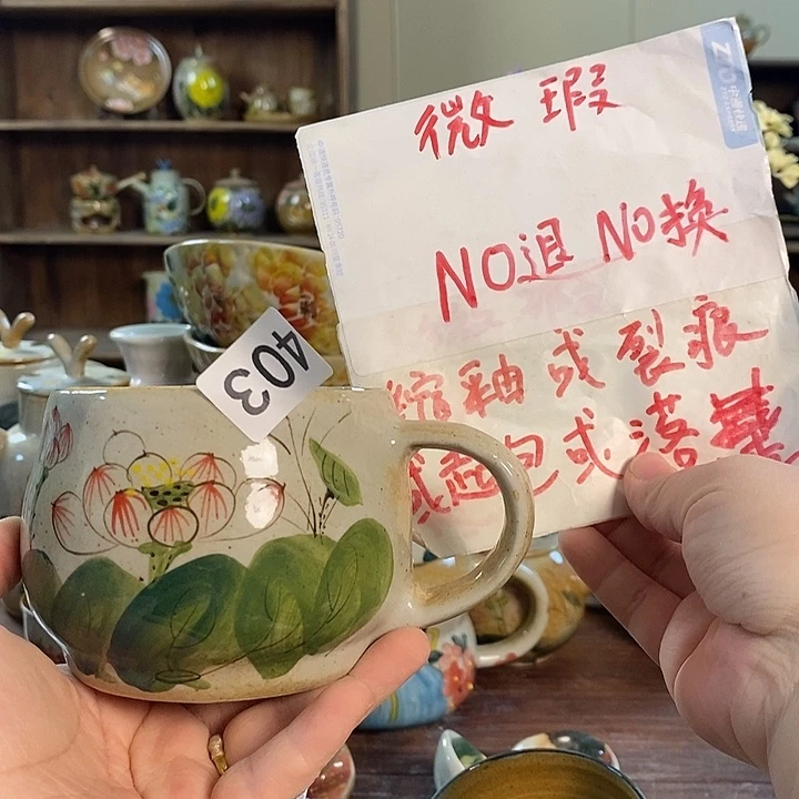 壶403 景德镇釉下五彩陶瓷