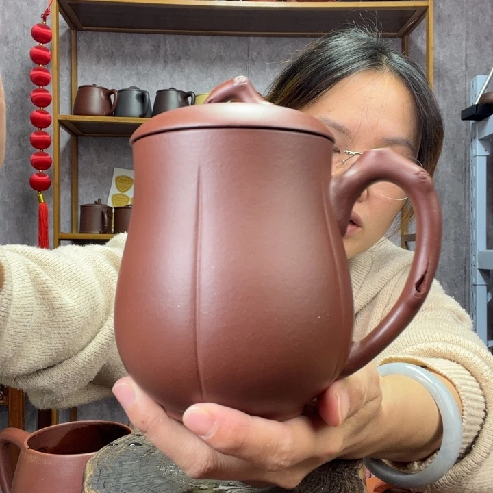 茶杯紫砂原矿紫砂杯