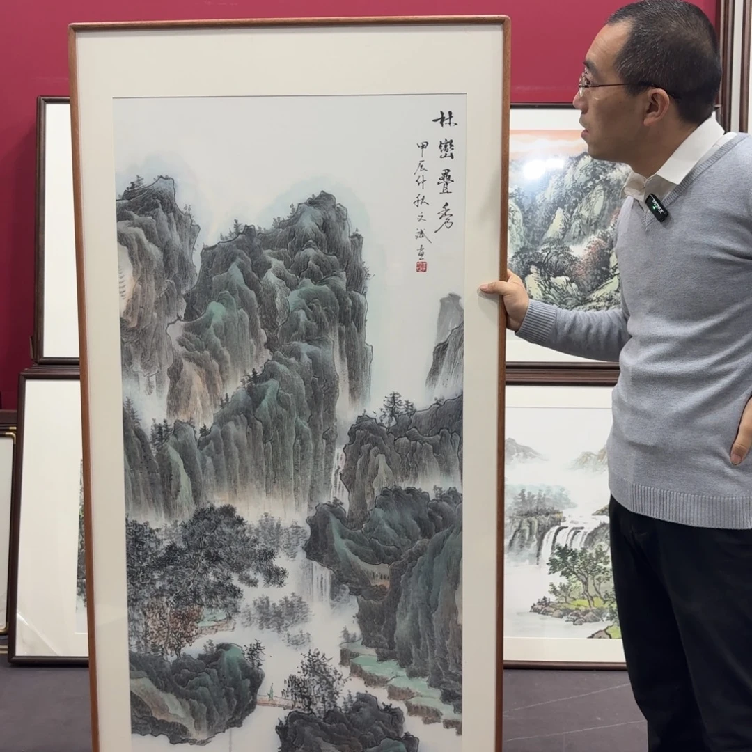 国画手绘作品160/80