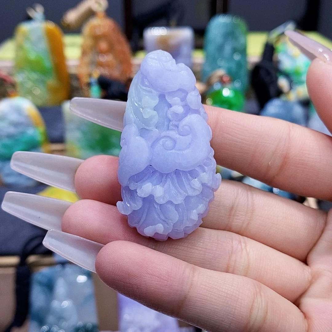 定制翡翠未镶嵌翡翠A货