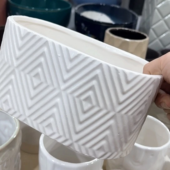 多肉绿植陶瓷花盆9.9包邮