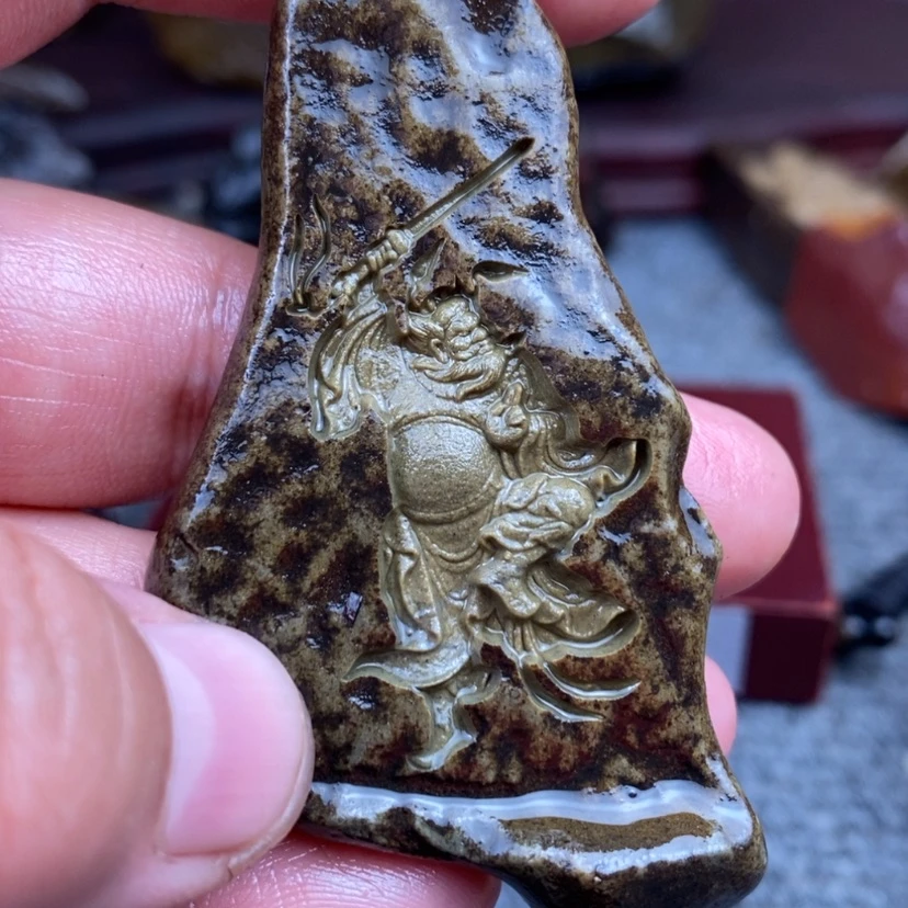 【闪购商品】原石雕刻手把件