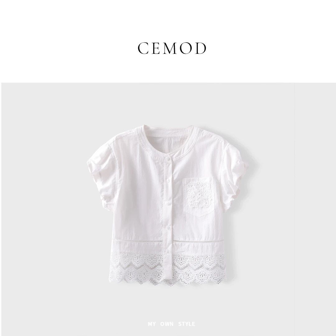 CEMOD 经典时尚刺绣小衫