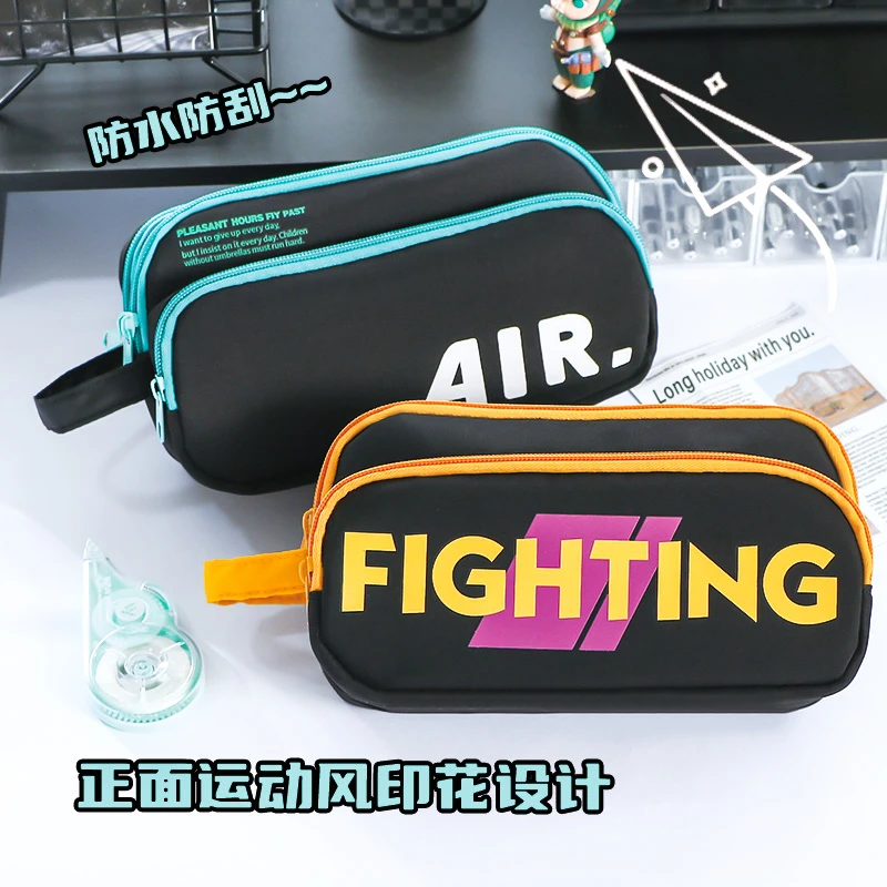 大容量笔袋男孩2025新款炫酷帅气初中生文具袋小学生专用文具盒