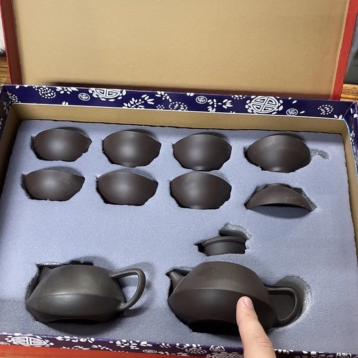 孤品茶具套装等。