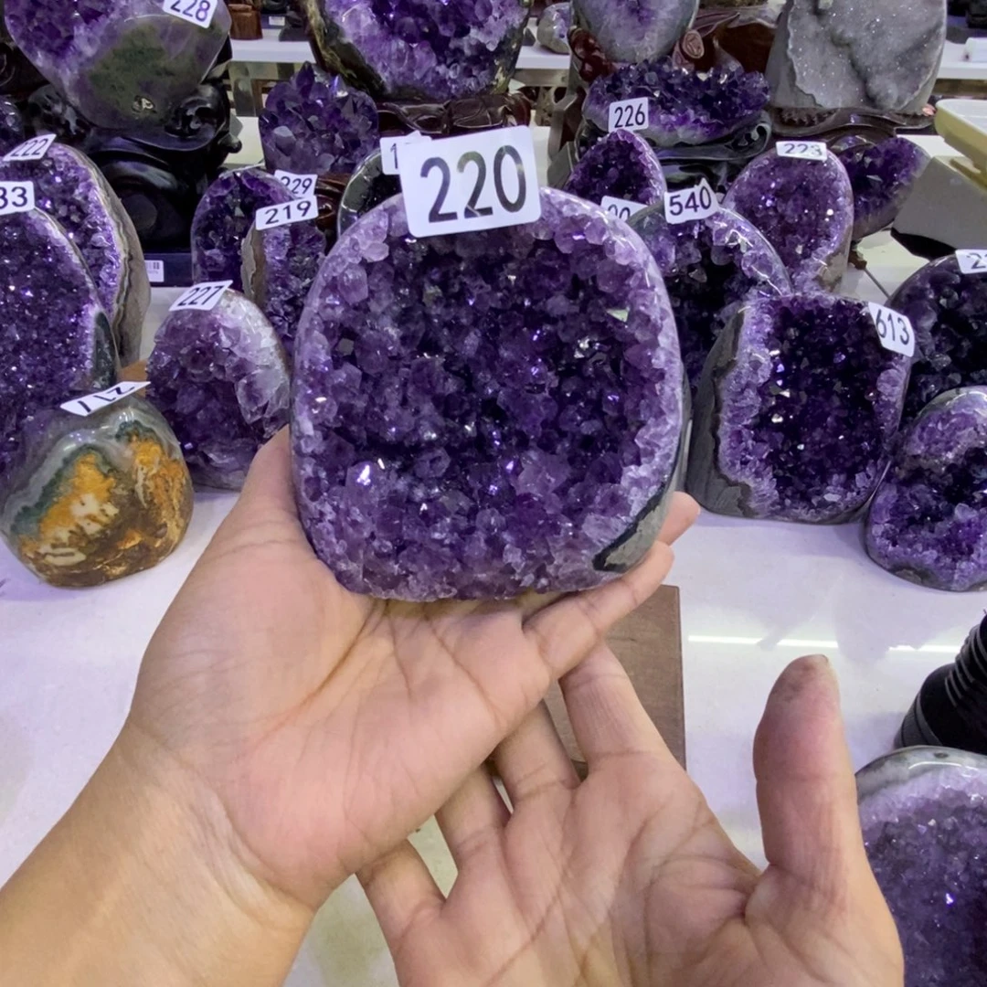 大型摆件（非配饰）未镶嵌紫晶