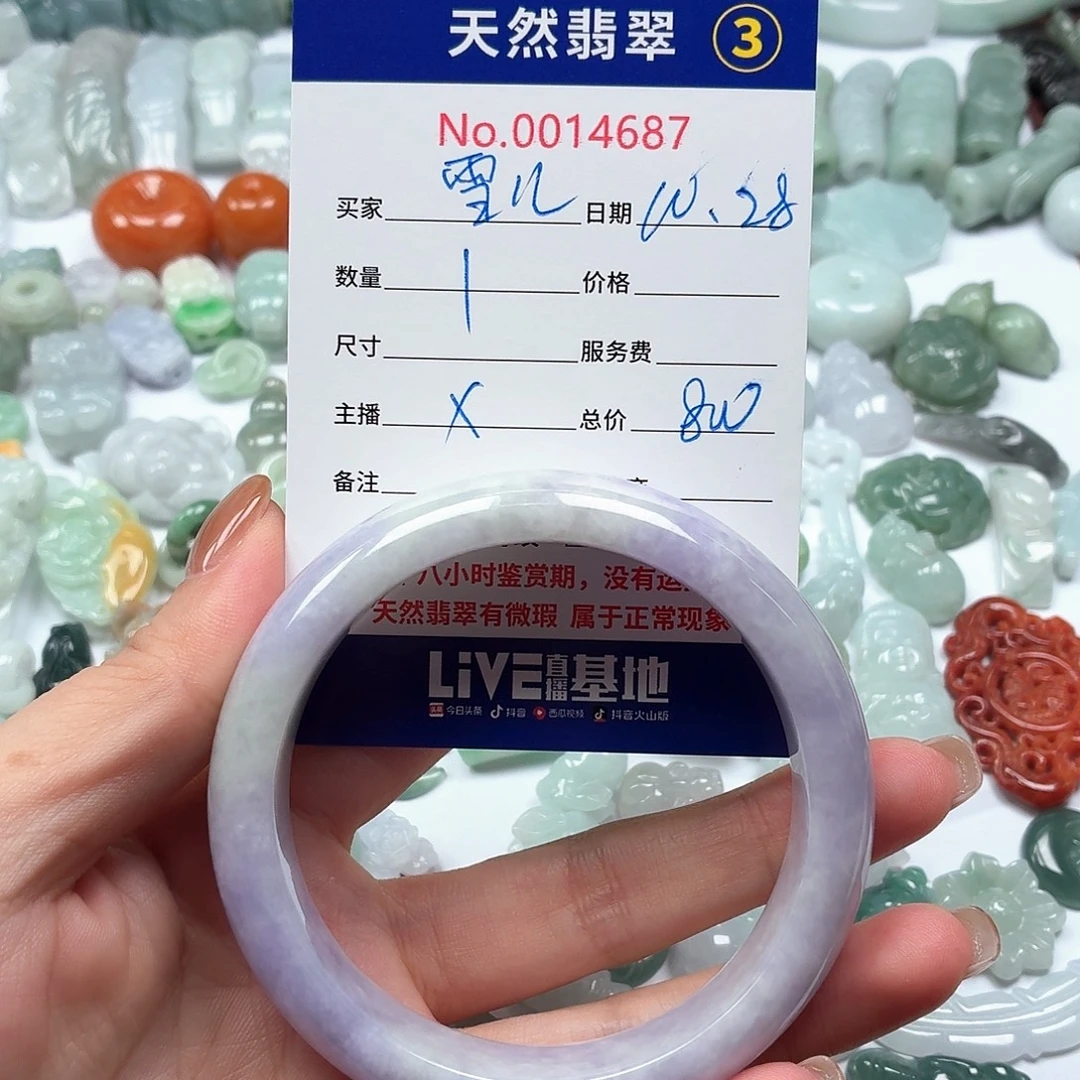 雪***儿翡翠未镶嵌颈饰111111