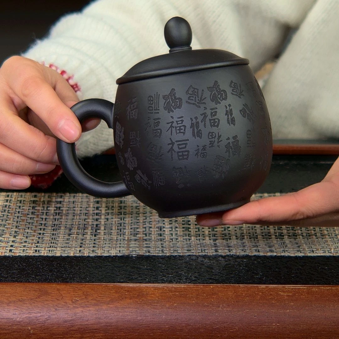 【闪购商品】绿泥茶杯高货放漏