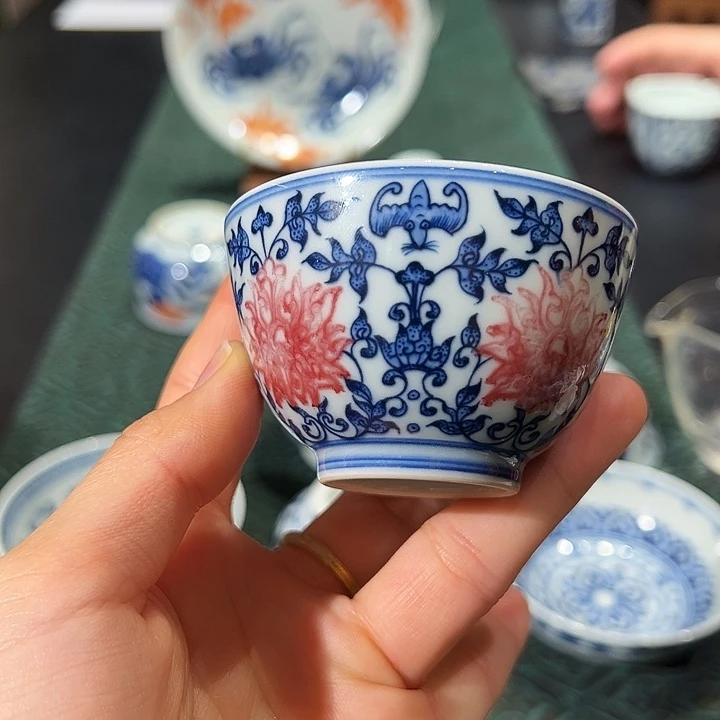 微瑕臻玉古坊原矿孔雀石釉里红