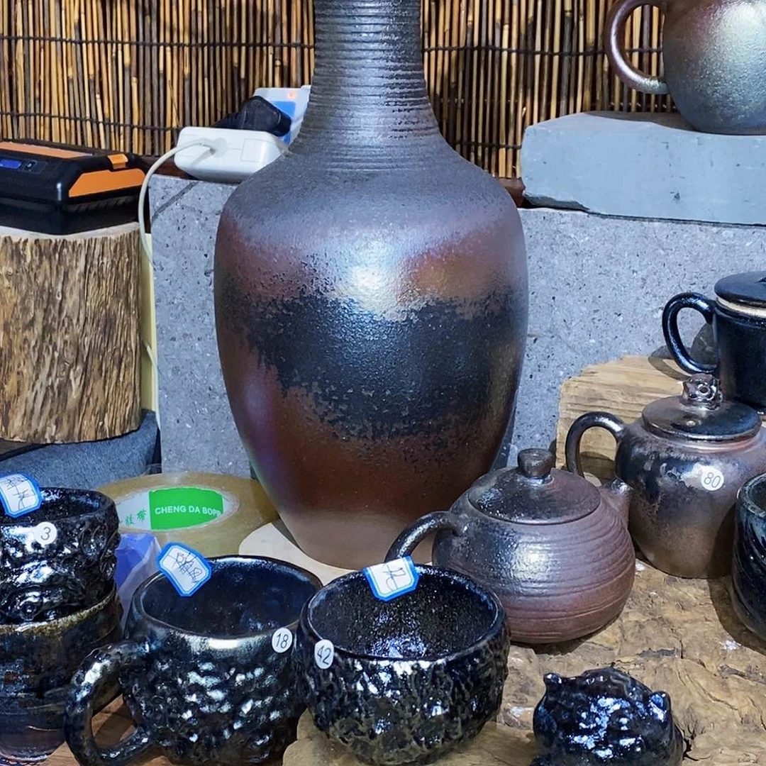 杯随****d云南建水紫陶柴烧