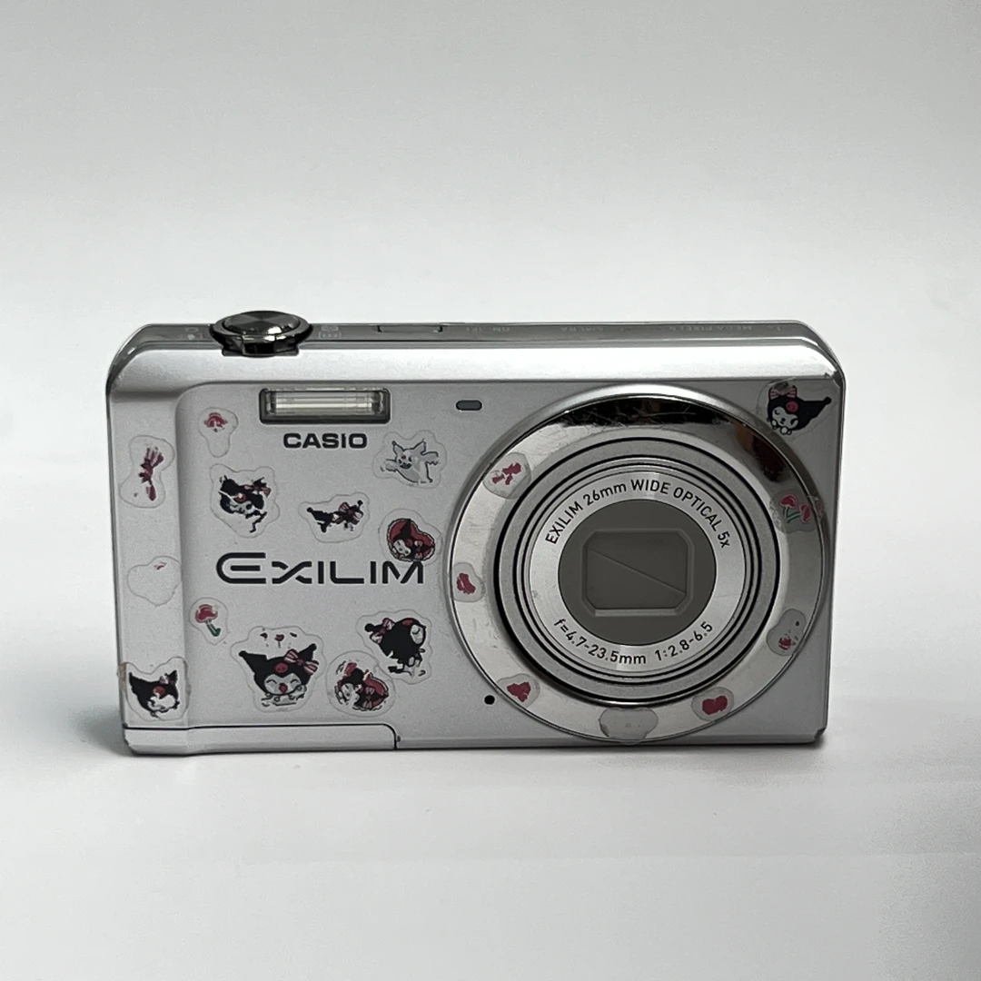 95新 Casio/卡西欧 zs5银色1410万像素5倍变焦复古ccd