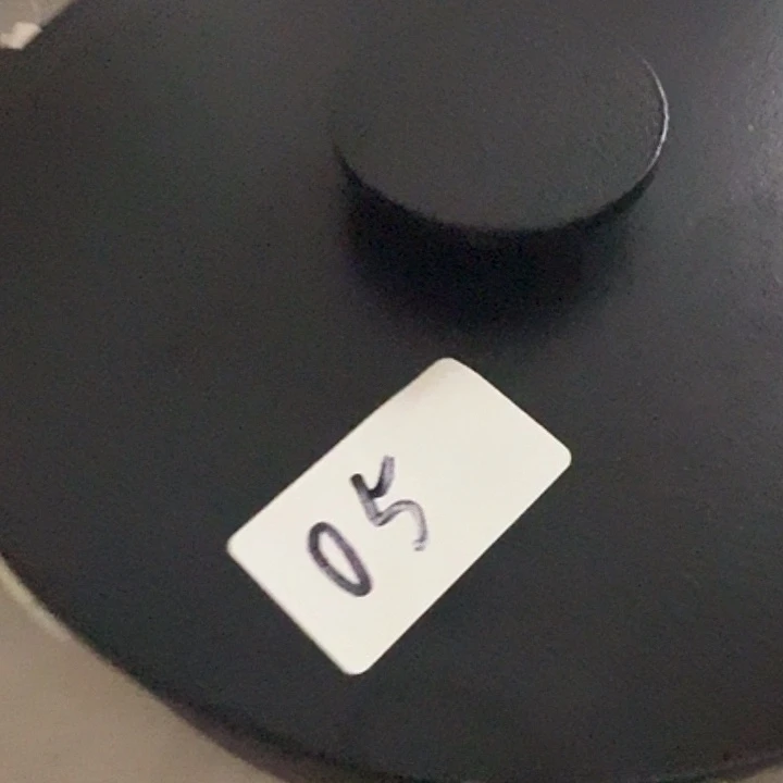 白瓷05微瑕黑色珐琅带盖23口径guo