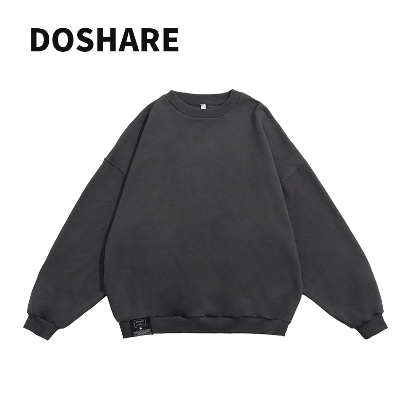 【渡十二】103款2025新款解构分割廓形长袖男女上衣宽松卫衣极简