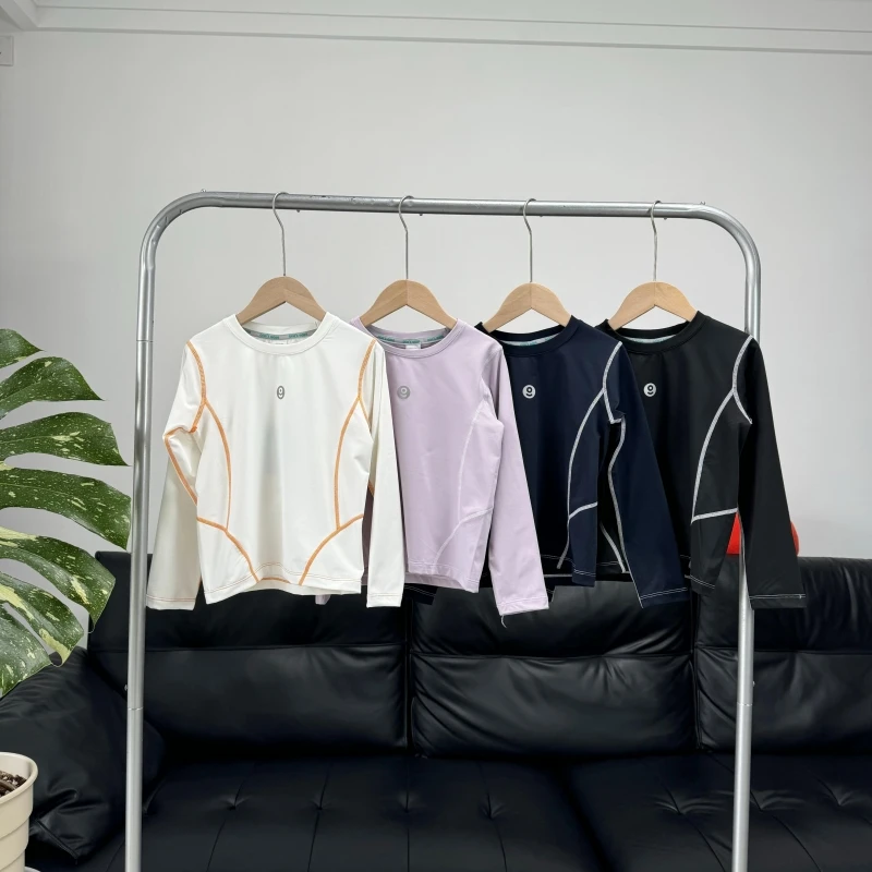 8868冬新款中大童弹力运动男女童拉绒圆领奶皮衣卫衣训练衣