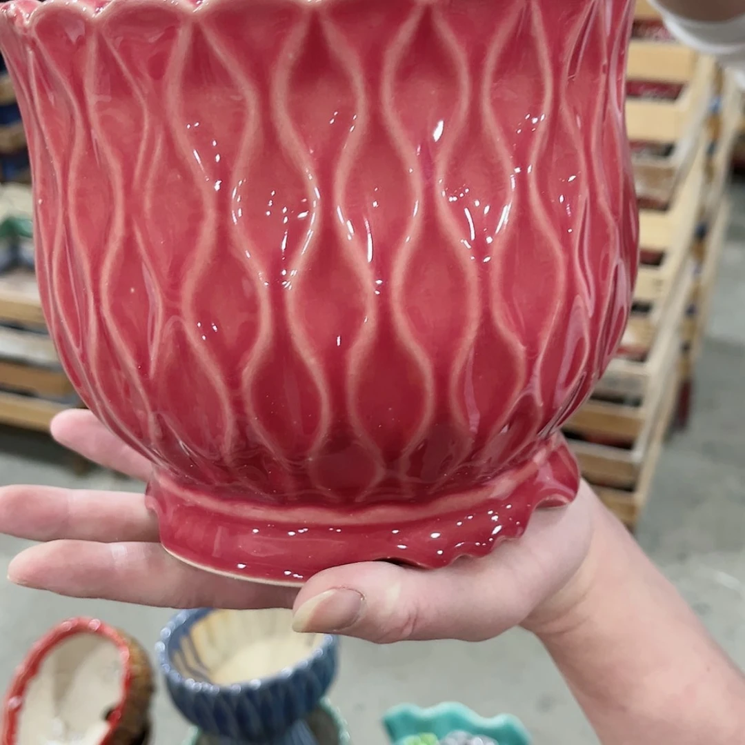 【闪购商品】陶瓷陶瓷多肉植物花盆