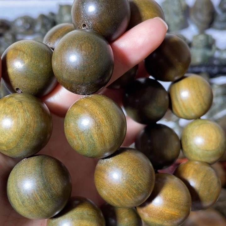 木释****生阿根廷绿檀手串2.5