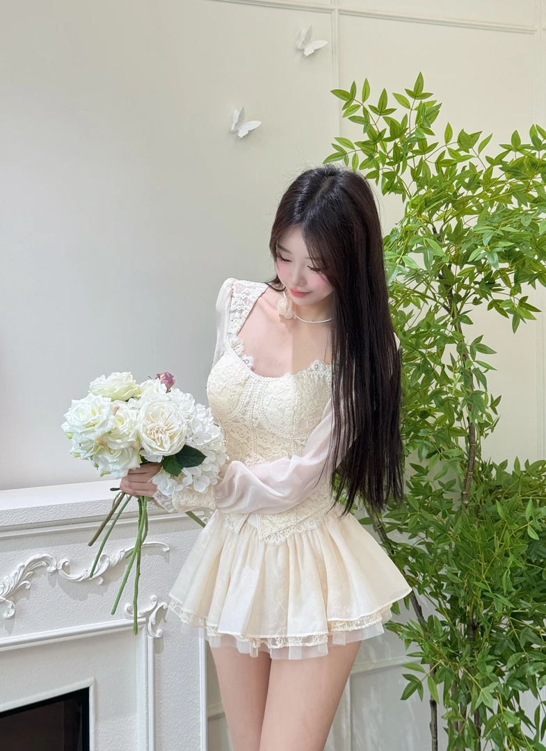 【精选优品】秋冬纯欲可爱内搭辣妹气质修身显瘦时尚套装251875