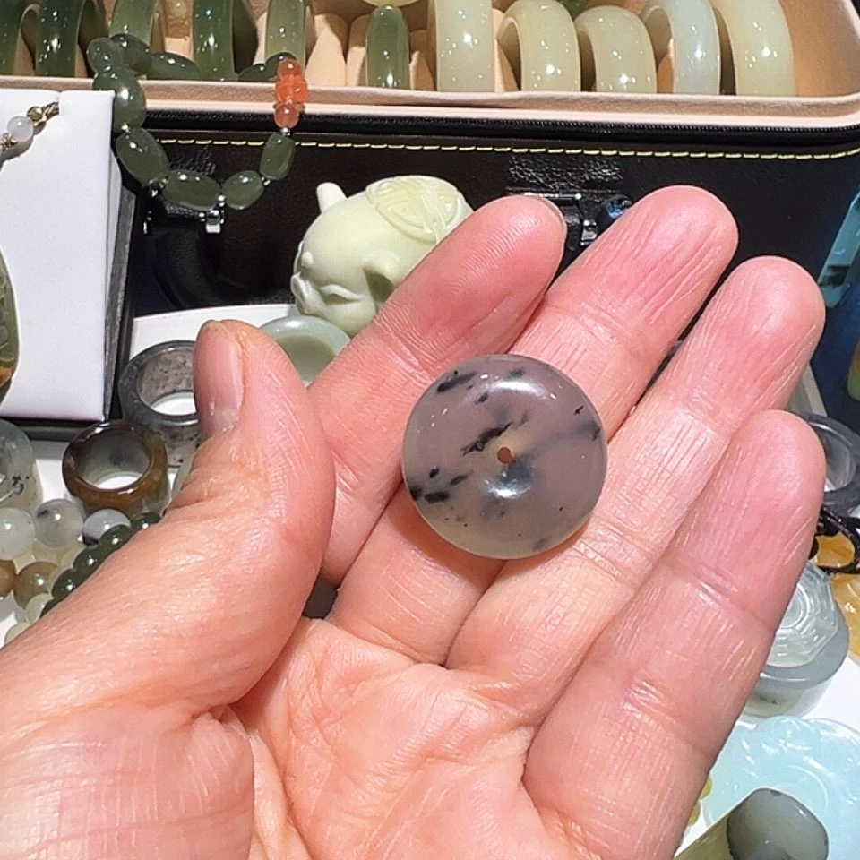 【闪购商品】未镶嵌蛇纹石玉戒指