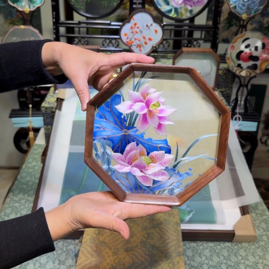 刺绣手工苏绣工艺制作技艺异色