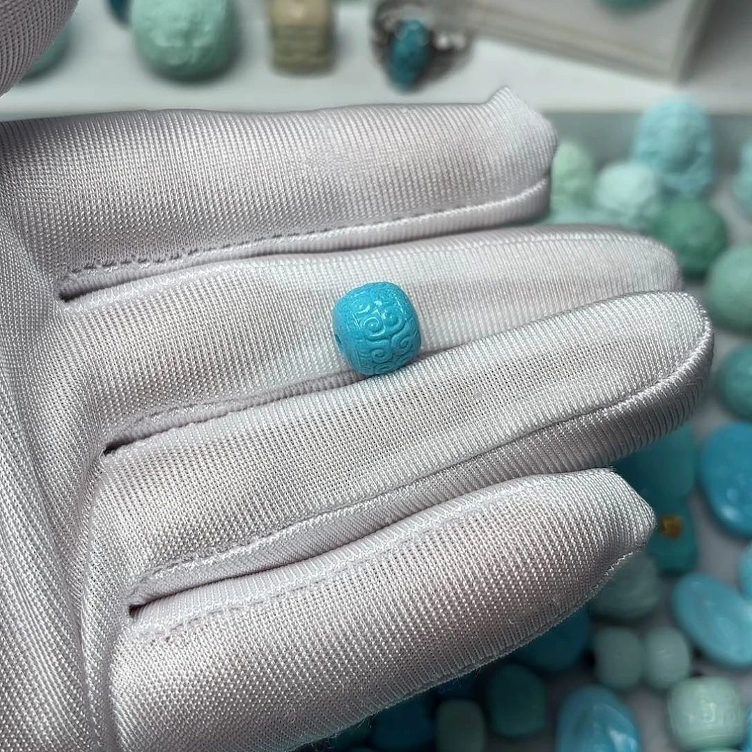 绿松石珠宝半成品未镶嵌