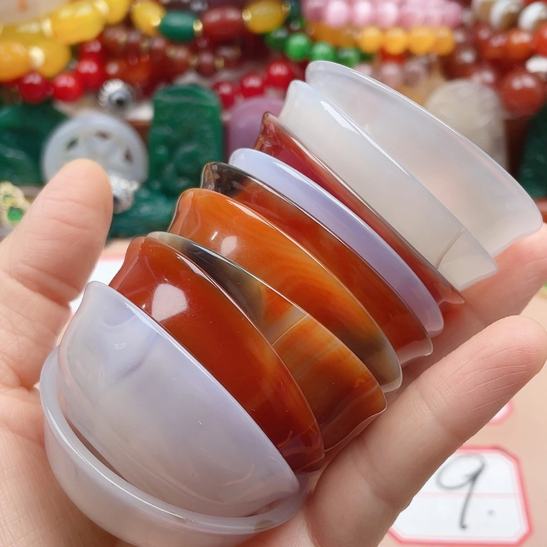 玛瑙/玉髓颈饰合金?****