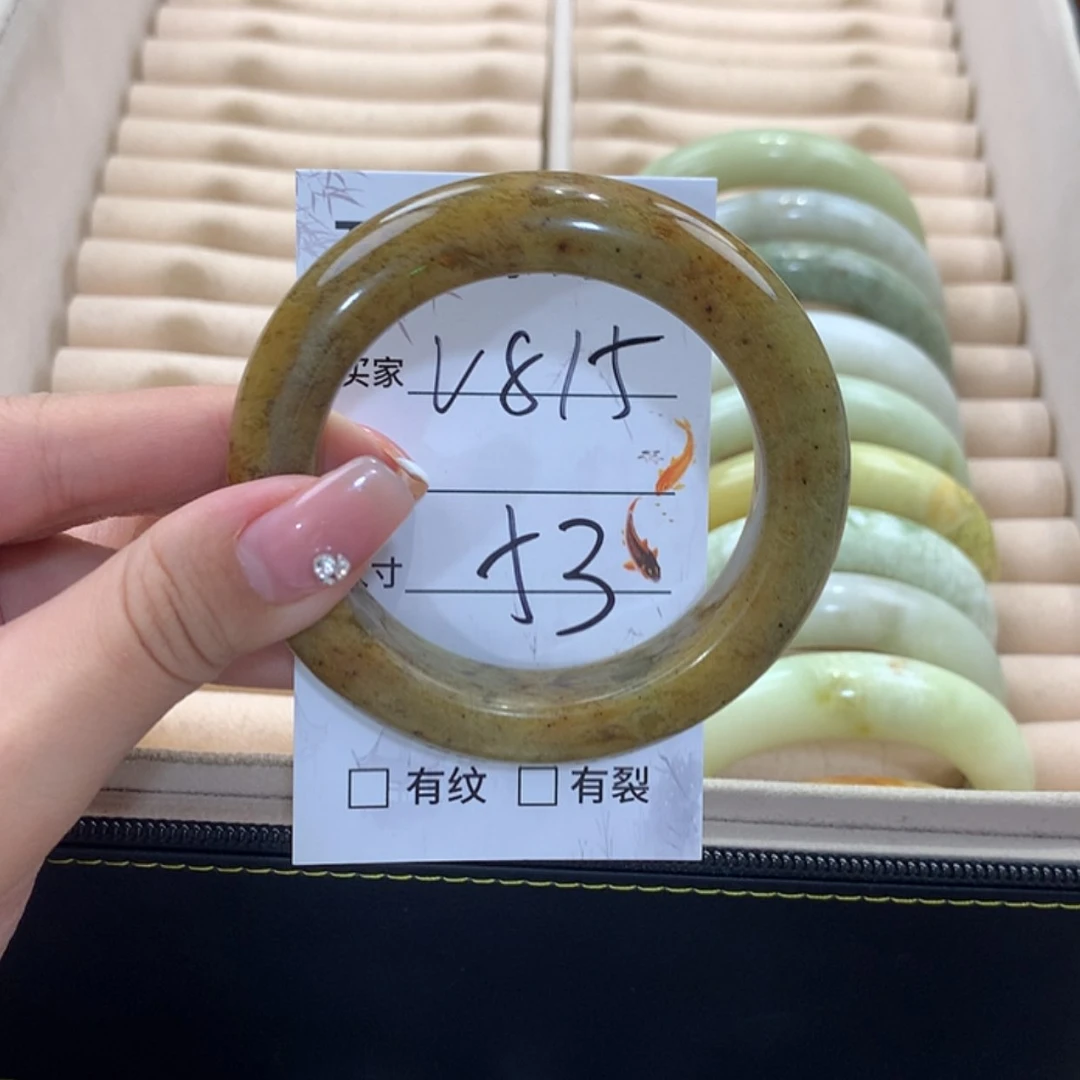 【闪购商品】蛇纹石玉未镶嵌手镯