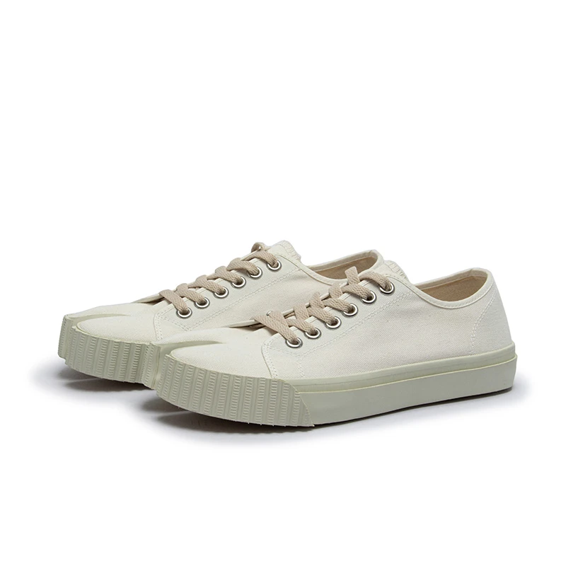 分指马蹄鞋女2025新款小众帆布鞋ins男日系小白鞋休闲运动鞋透气