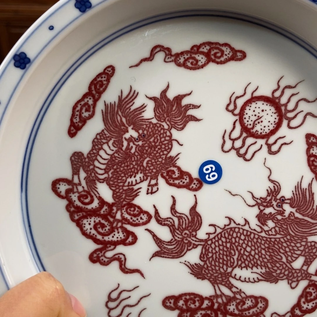 手绘现代茶具非古董