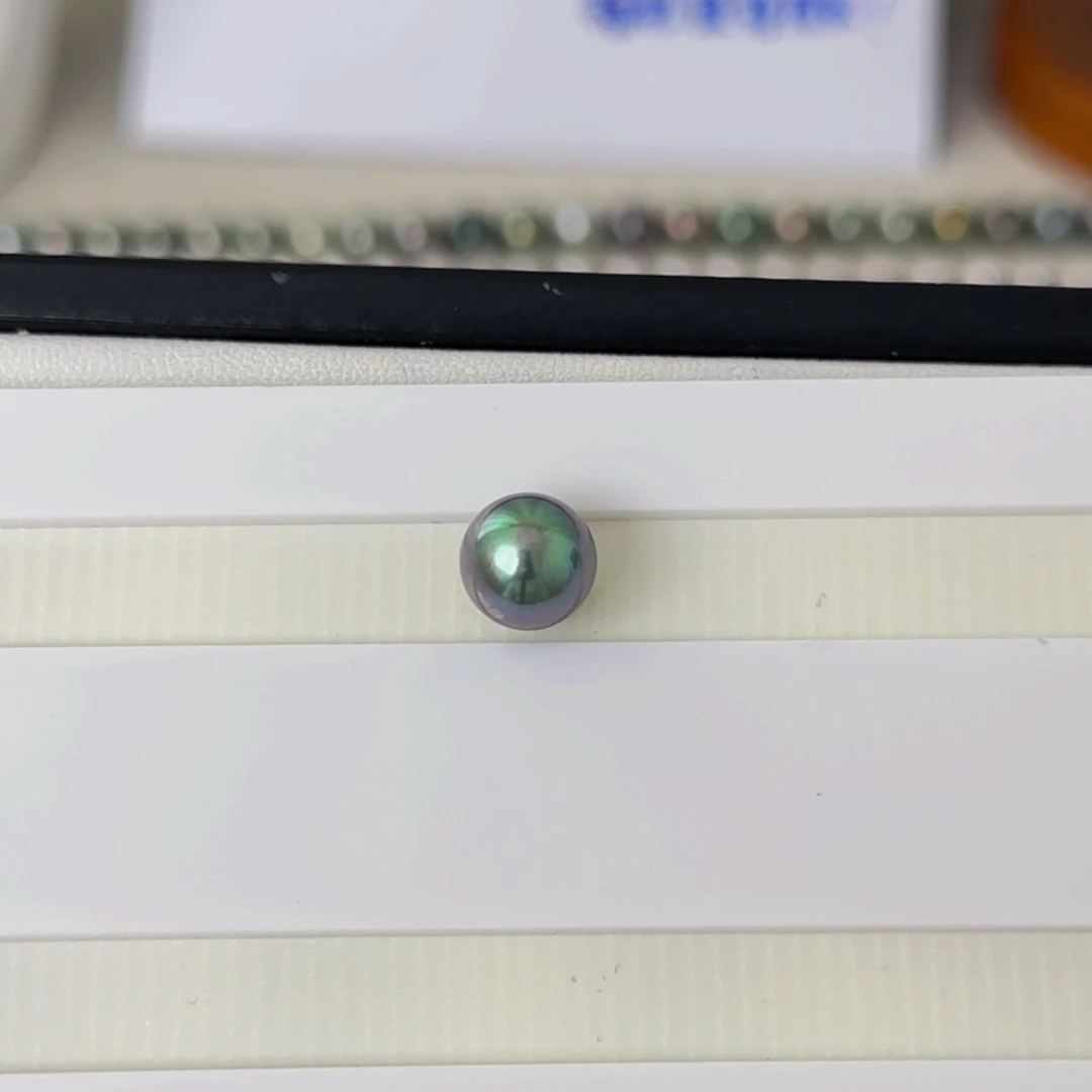 海水珍珠裸珠未镶嵌大溪地裸珠9-10mm可定制爱