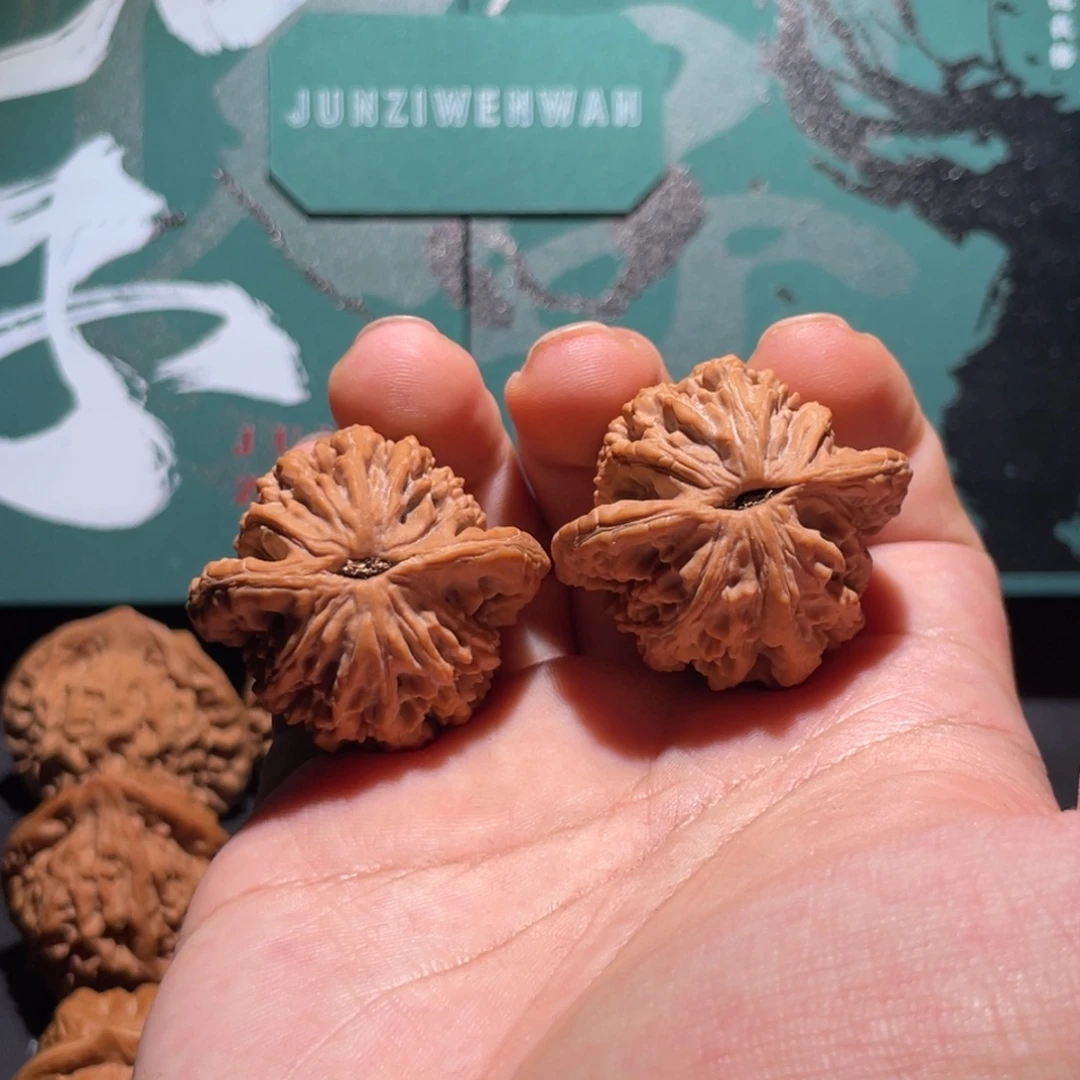 墨***名吊坠文玩核桃君子级房山虎头40