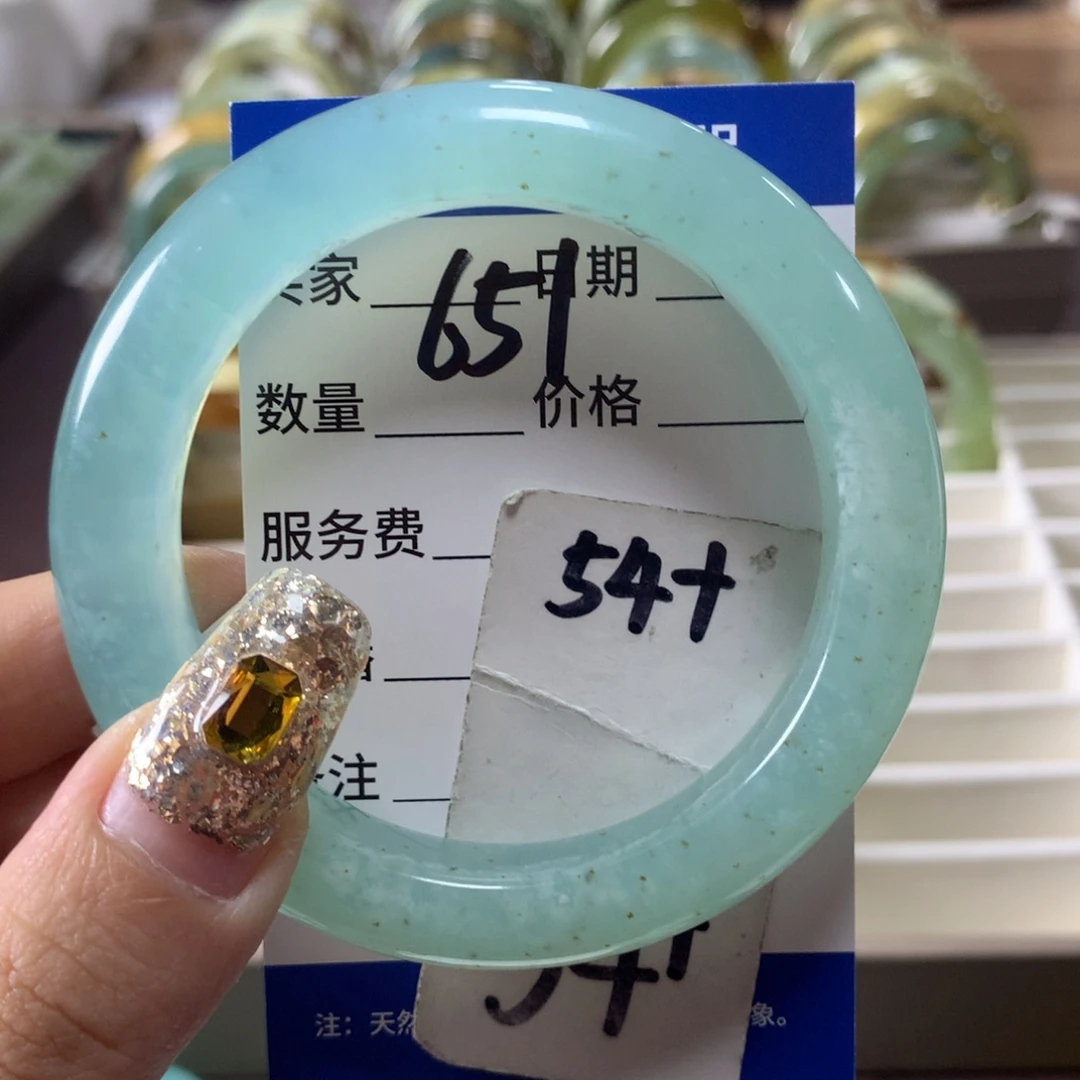 蛇纹石玉未镶嵌手镯651