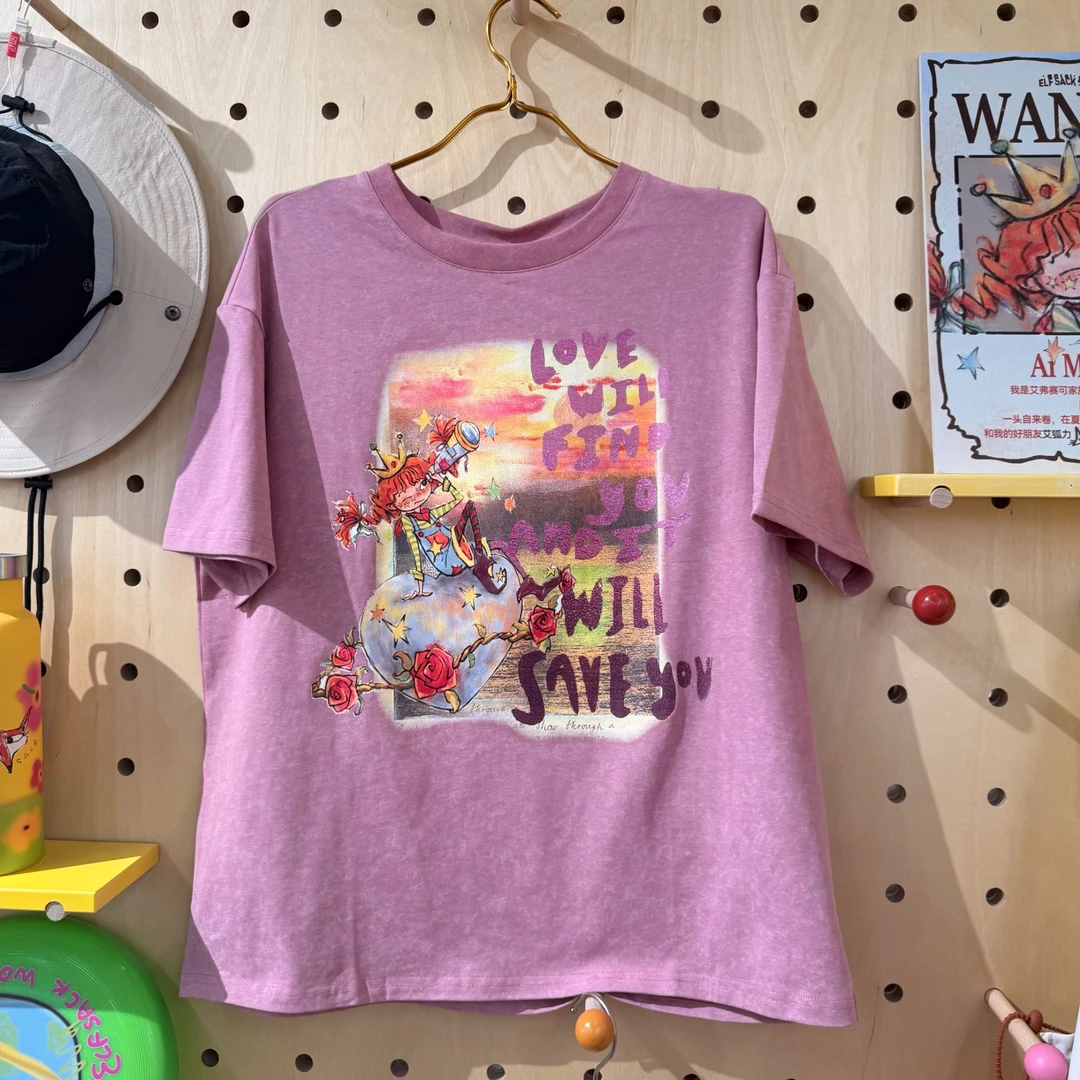 妖精的口袋T恤2025年夏季新款25205380