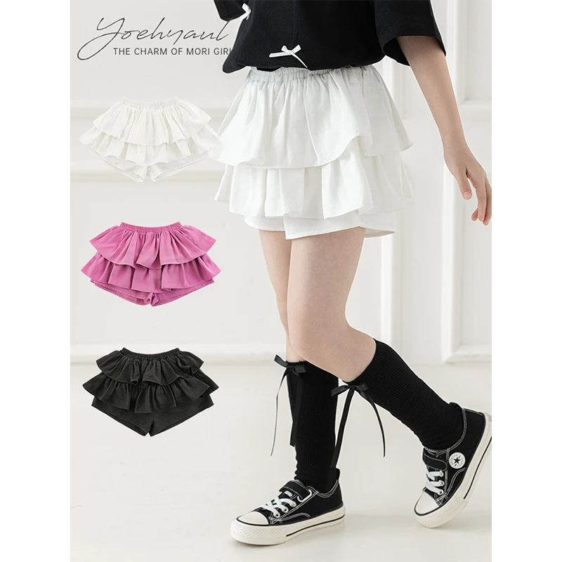 幼悠女童夏装公主裙裤中大童6-12岁潮款高级感儿童夏季裙子CD1215