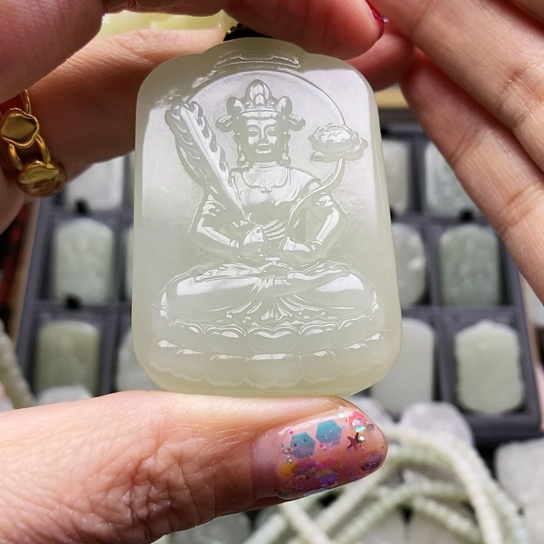 和田玉颈饰未镶嵌旺*