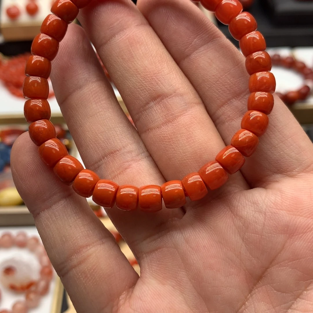 南红玛瑙手链未镶嵌带**ｌ
