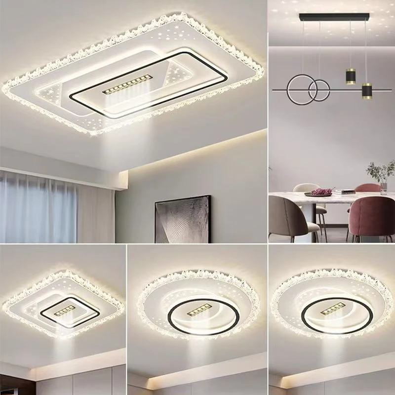 客厅灯护眼吸顶灯灯饰大厅主卧室灯大气 2025新款中山led灯具