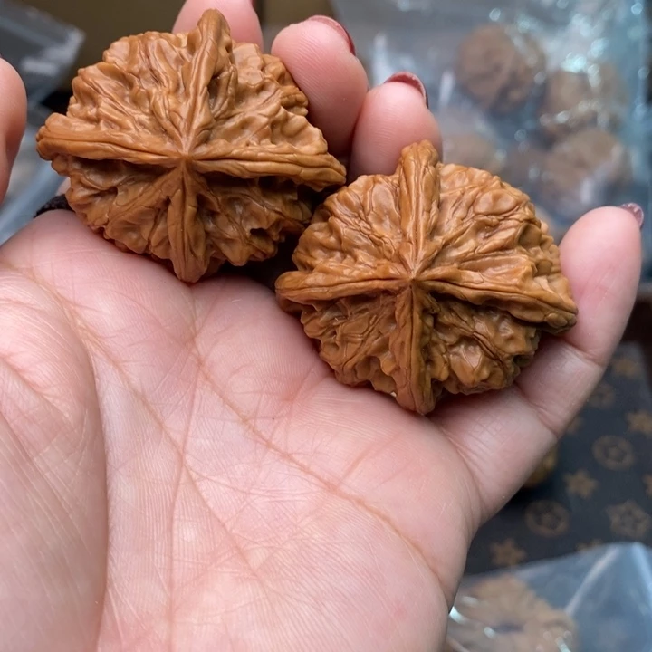 木质类野生四棱45尺核桃