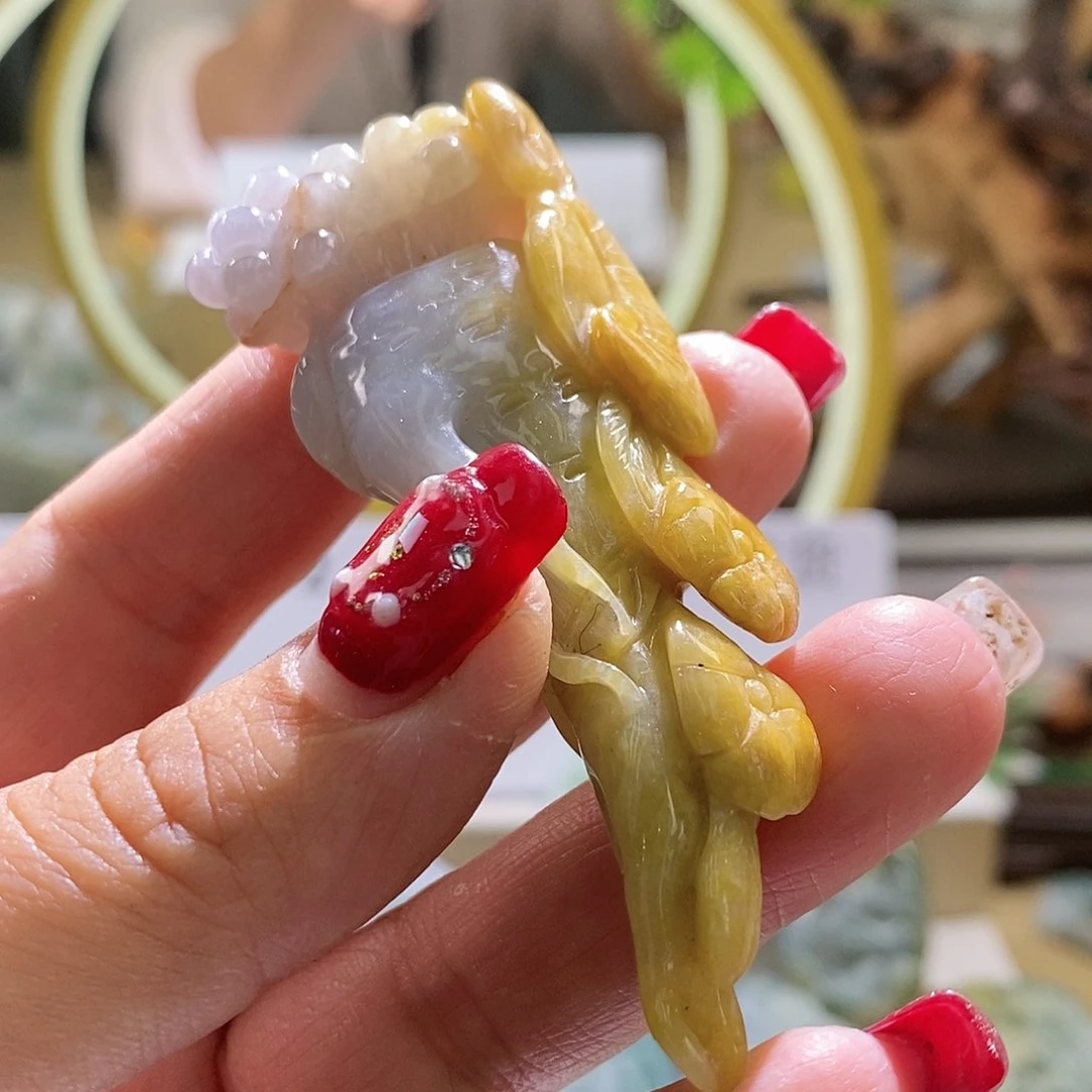 【闪购商品】翡翠颈饰未镶嵌人生