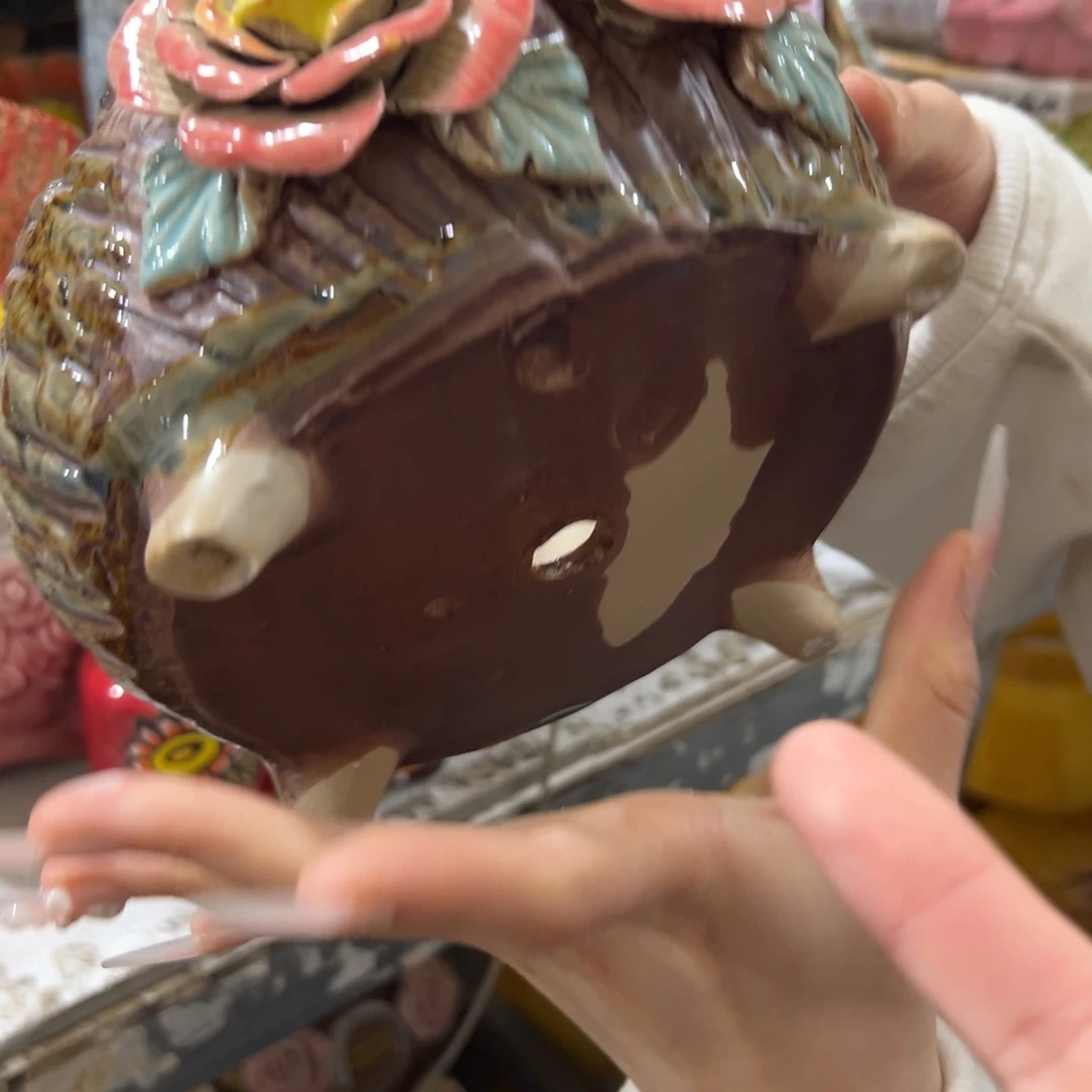 满20米飞秒退拉黑多肉花盆瑕疵503