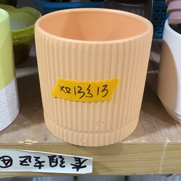 摆件陶盆有孔 微瑕介意勿拍