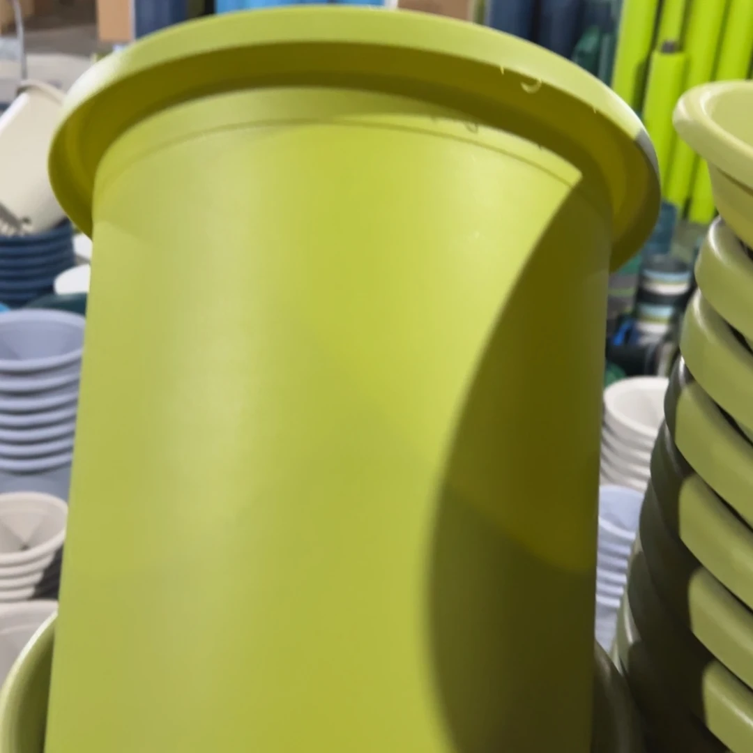 树脂四季盆7#无拖果绿微瑕6