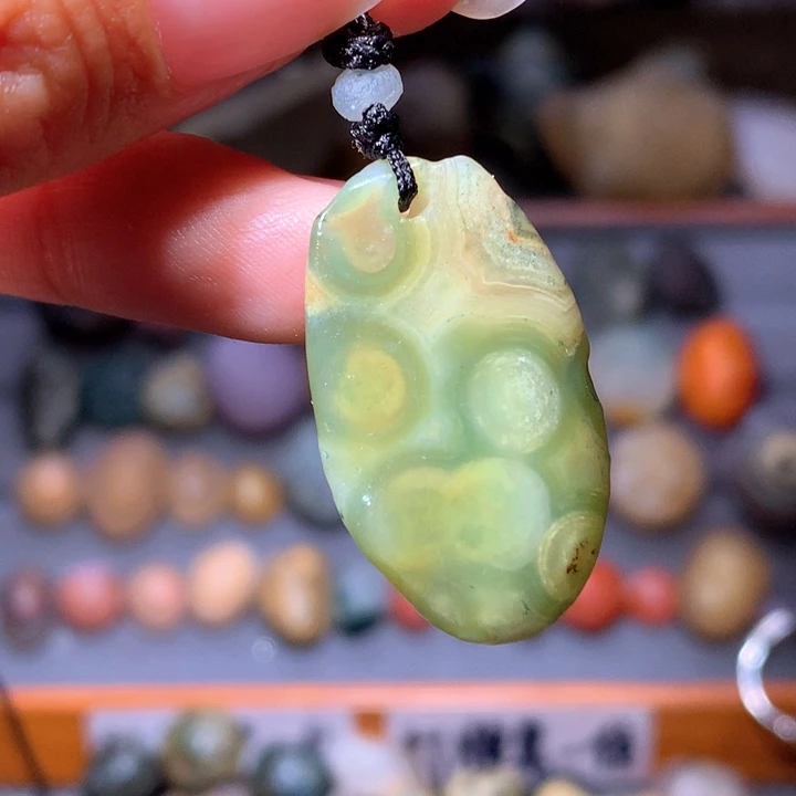 玛瑙/玉髓珠宝半成品未镶嵌紫*牙