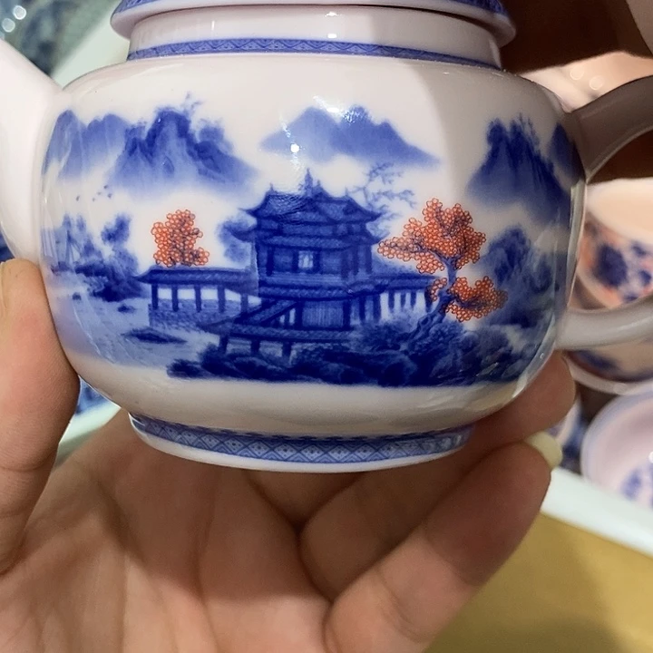 摆件陶景德镇陶瓷主人杯13444