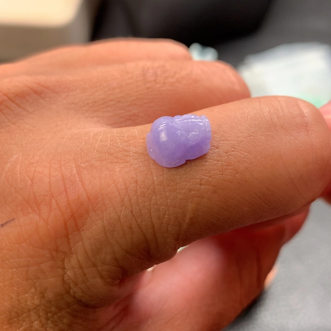 翡翠未镶嵌耳饰翡翠