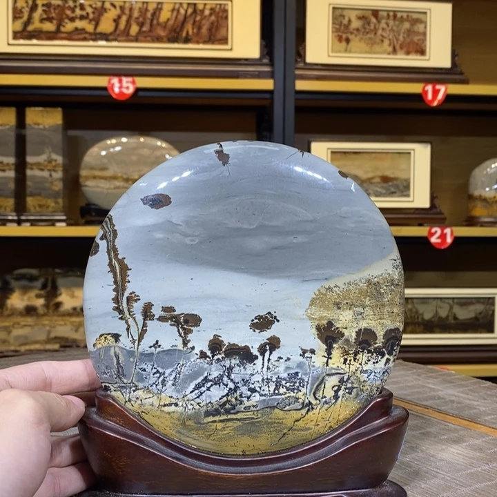 印石昌化石国画石