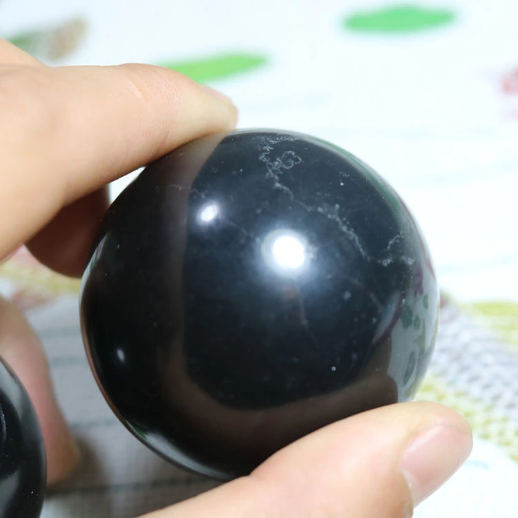 泗水砭石疗养院老虎石健身球手把件