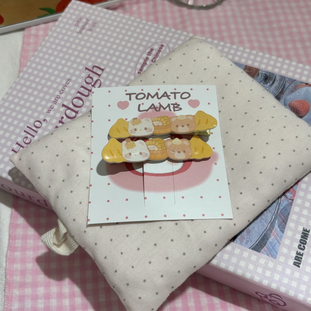 6152蛋挞奶油发夹