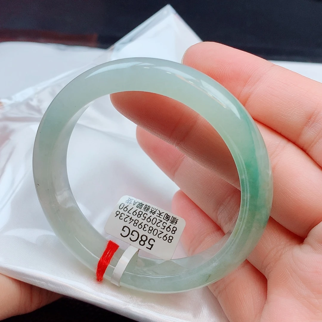 翡翠未镶嵌手镯天然缅甸翡翠A货手镯