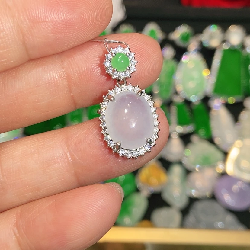 【闪购商品】颈饰未镶嵌翡翠天然翡翠