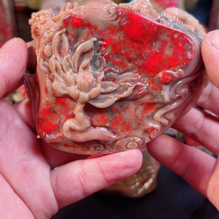 鸡血石昌化鸡血石